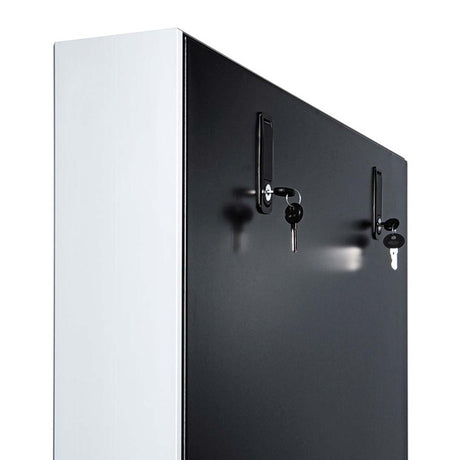 Digitale 55" Infostele mit Samsung-Bildschirm – Detailansicht