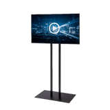 Werbebildschirm mit Bodenständer