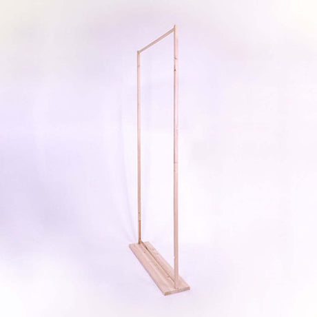 Displaybanner aus Holz – Detailansicht