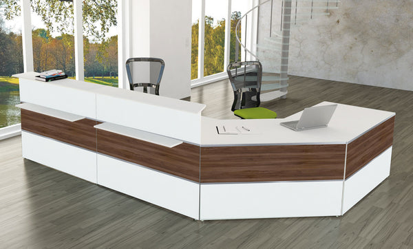 Empfangstheke Lobby (L-Form) kaufen – Messe-Shop24.de