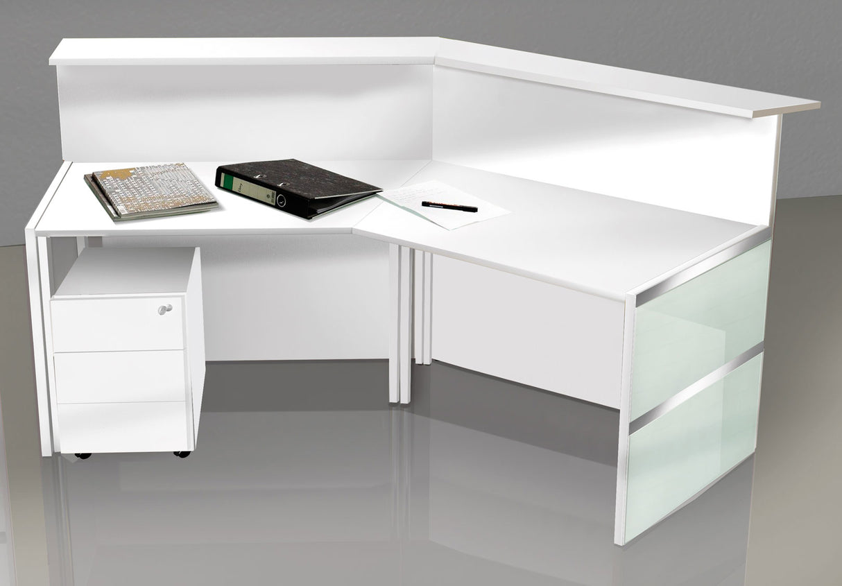 Empfangstheke Praxis (eckig)