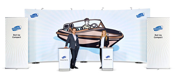Expolinc Fabric System Curved kaufen – Messe-Shop24.de