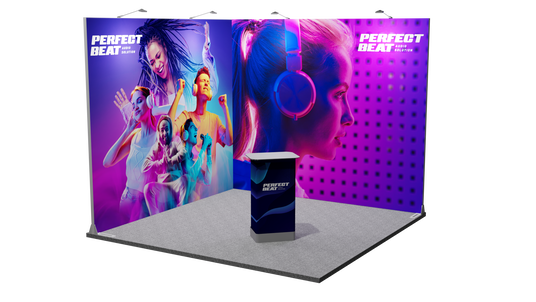 Expolinc Eckstand 3x3m mit Theke