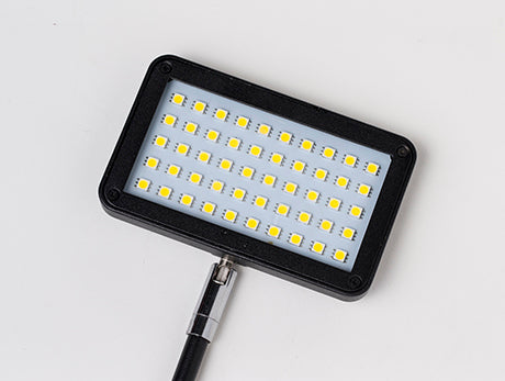 Faltdisplay Lampe LED Design – Detailansicht
