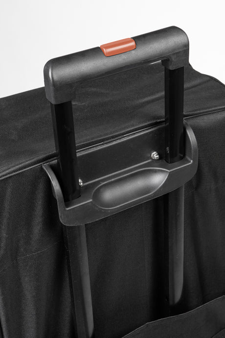 Falttheke mit Trolley "Counter Textil" – Detailansicht