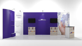 Flexibler Messestand 6x2m kaufen – Messe-Shop24.de