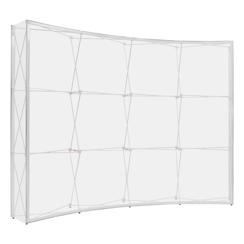 Fold-It TEXframe Sponsorenwand gebogen