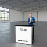 Mobile Messetheke abschließbar "AluFold Pro 1L"