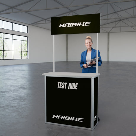 Mobile Messetheke abschließbar "AluFold Pro 1L"