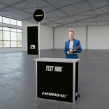 Mobile Messetheke abschließbar "AluFold Pro 1L"