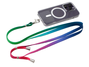 Handy-Lanyard Umhängeband individuell bedruckt kaufen – Messe-Shop24.de