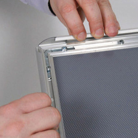 Infoständer Snapframe – Detailansicht
