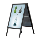 Kundenstopper Business Black