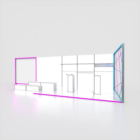 LED Counter Slim – Detailansicht