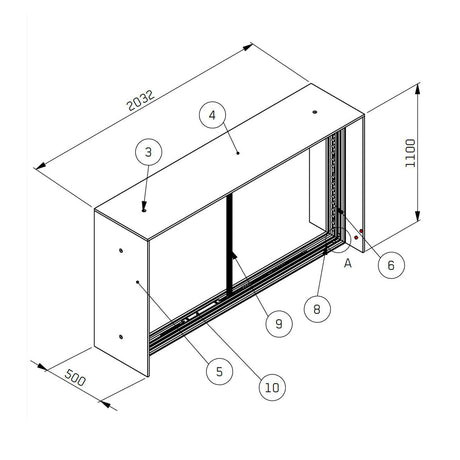 LED Counter XL – Detailansicht