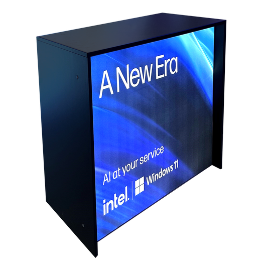 LED Messetheke DESIGN