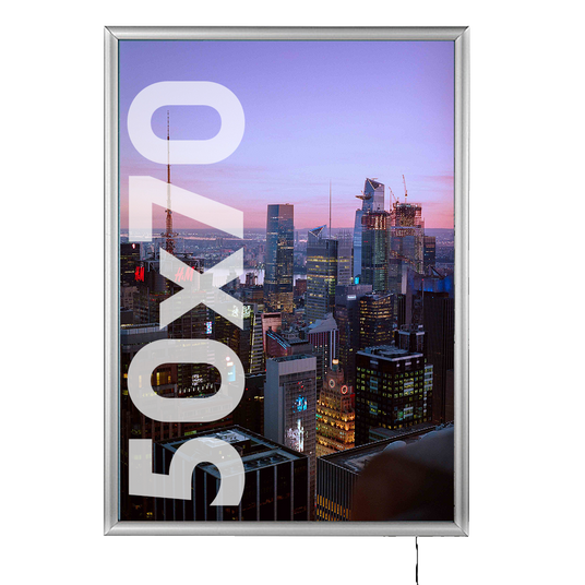 LED Klapprahmen 50 x 70 cm