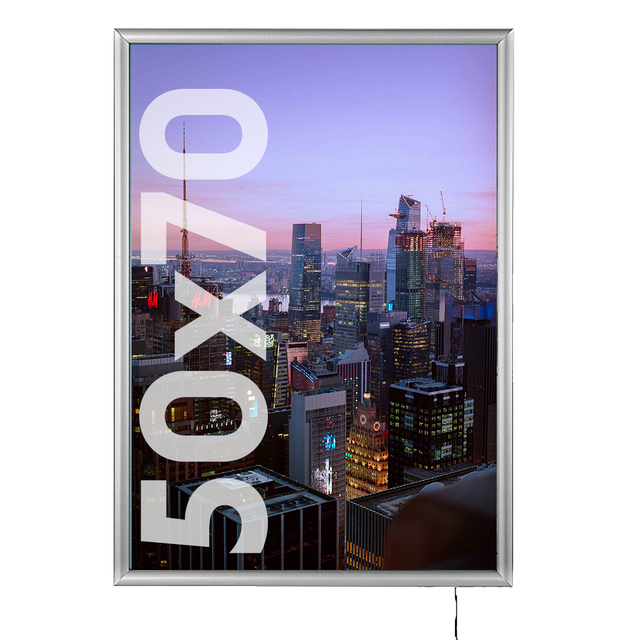 LED Klapprahmen 50 x 70 cm