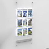 LED Leuchtrahmen A4 "fly shine light"