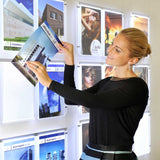 LED Leuchtrahmen A4 "fly shine light"