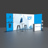 LED Messe Eckstand 5x2m
