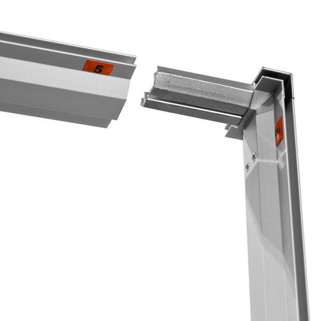 Lumaxx POP - LED RollUp Display mit Druck – Detailansicht