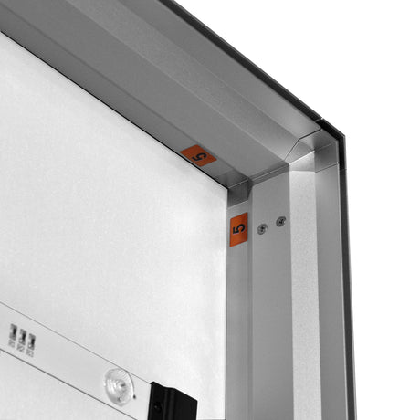 Lumaxx POP - LED RollUp Display mit Druck – Detailansicht