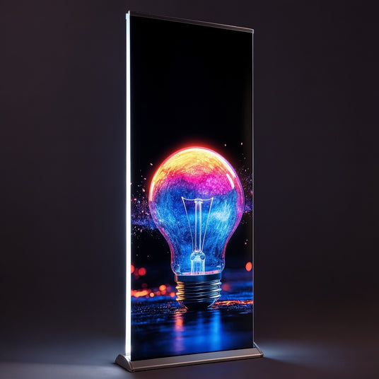 LED RollUp hinterleuchtet