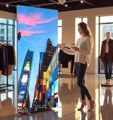 Lumaxx POP - LED RollUp Display mit Druck