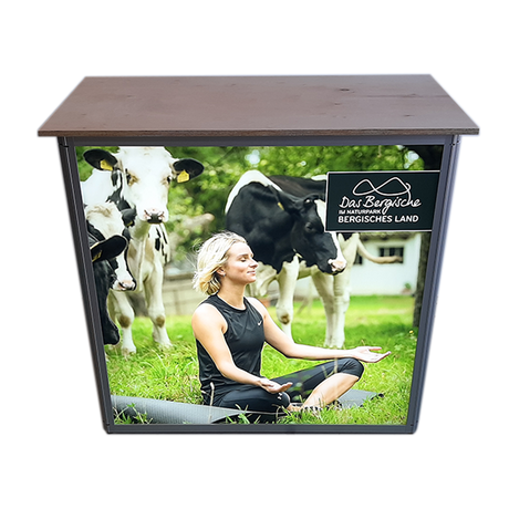LED Theke Alufold Pro – Detailansicht