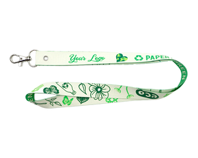 Lanyard Schlüsselbänder aus Papier (nachhaltig) kaufen – Messe-Shop24.de
