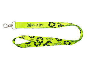 Lanyard Schlüsselband aus recyceltem PET (nachhaltig) kaufen – Messe-Shop24.de