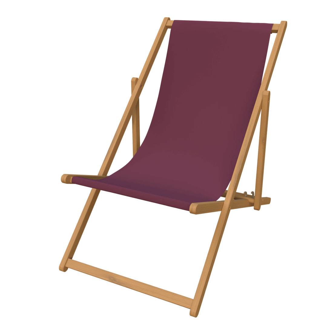 Liegestuhl mit Druck (mit FSC-Zertifikat)