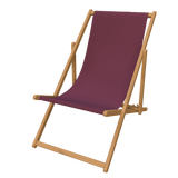 Liegestuhl mit Druck (mit FSC-Zertifikat)