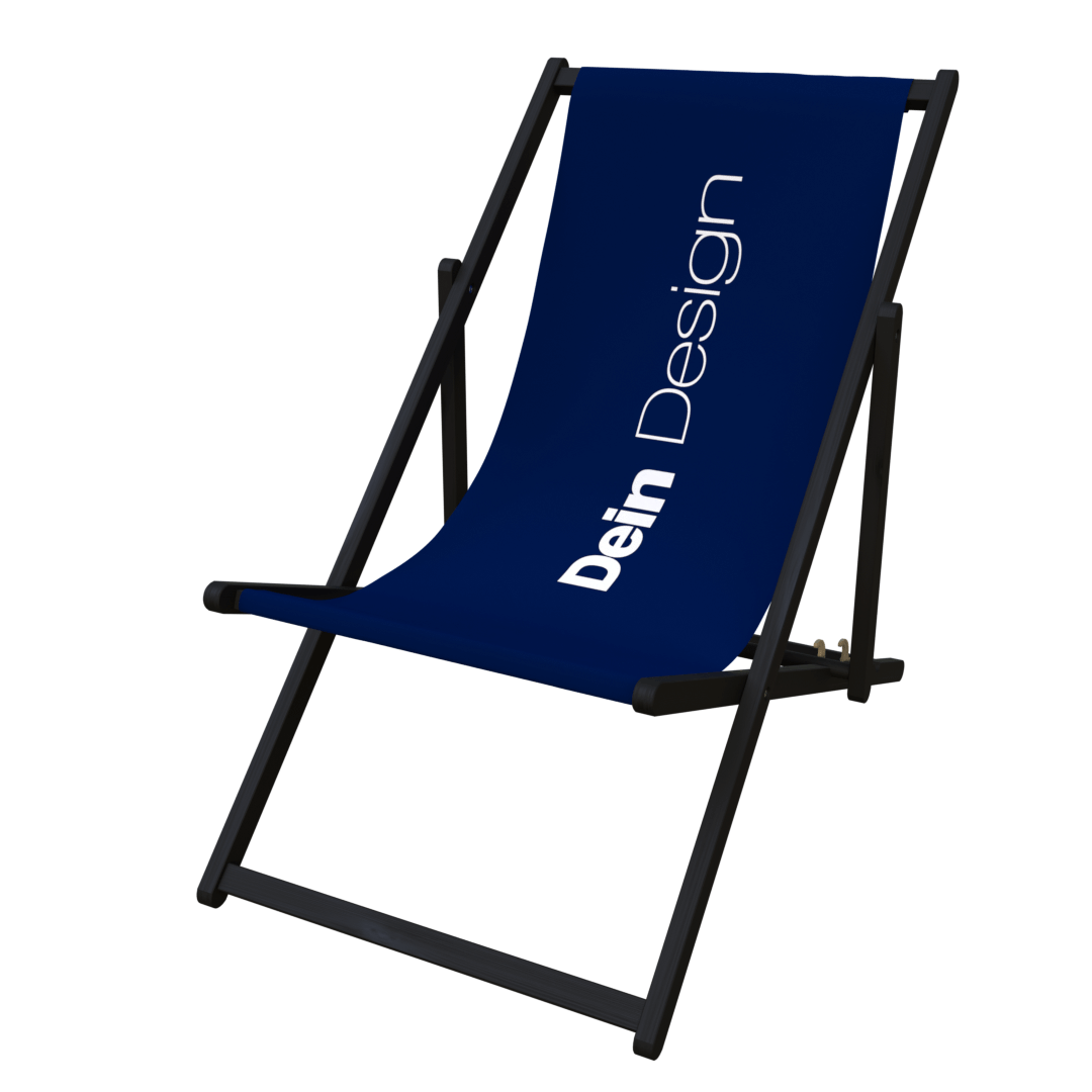 Liegestuhl mit Druck (mit FSC-Zertifikat)