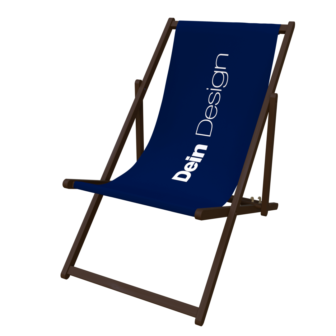 Liegestuhl mit Druck (mit FSC-Zertifikat)