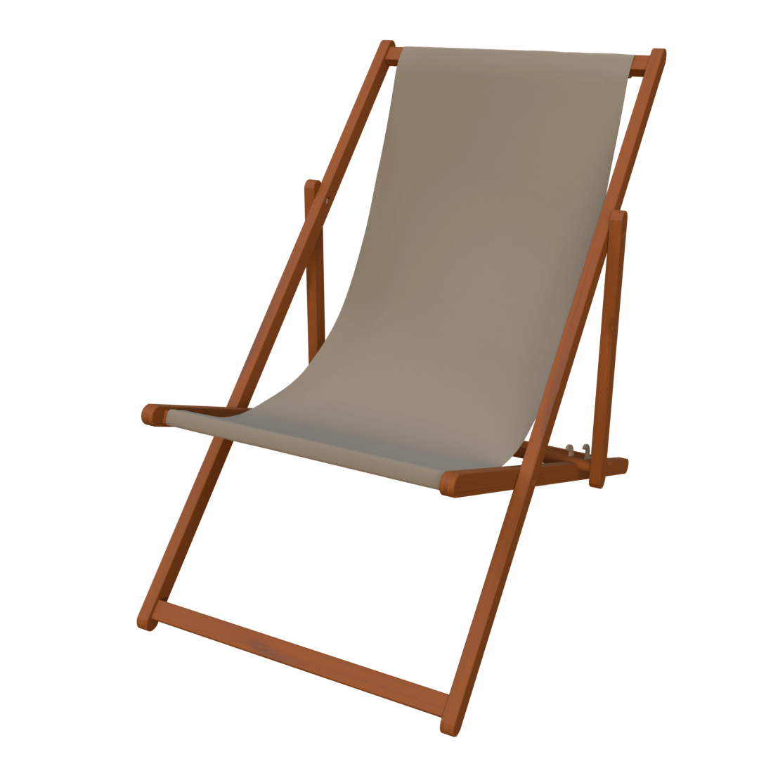 Liegestuhl mit Druck (mit FSC-Zertifikat)