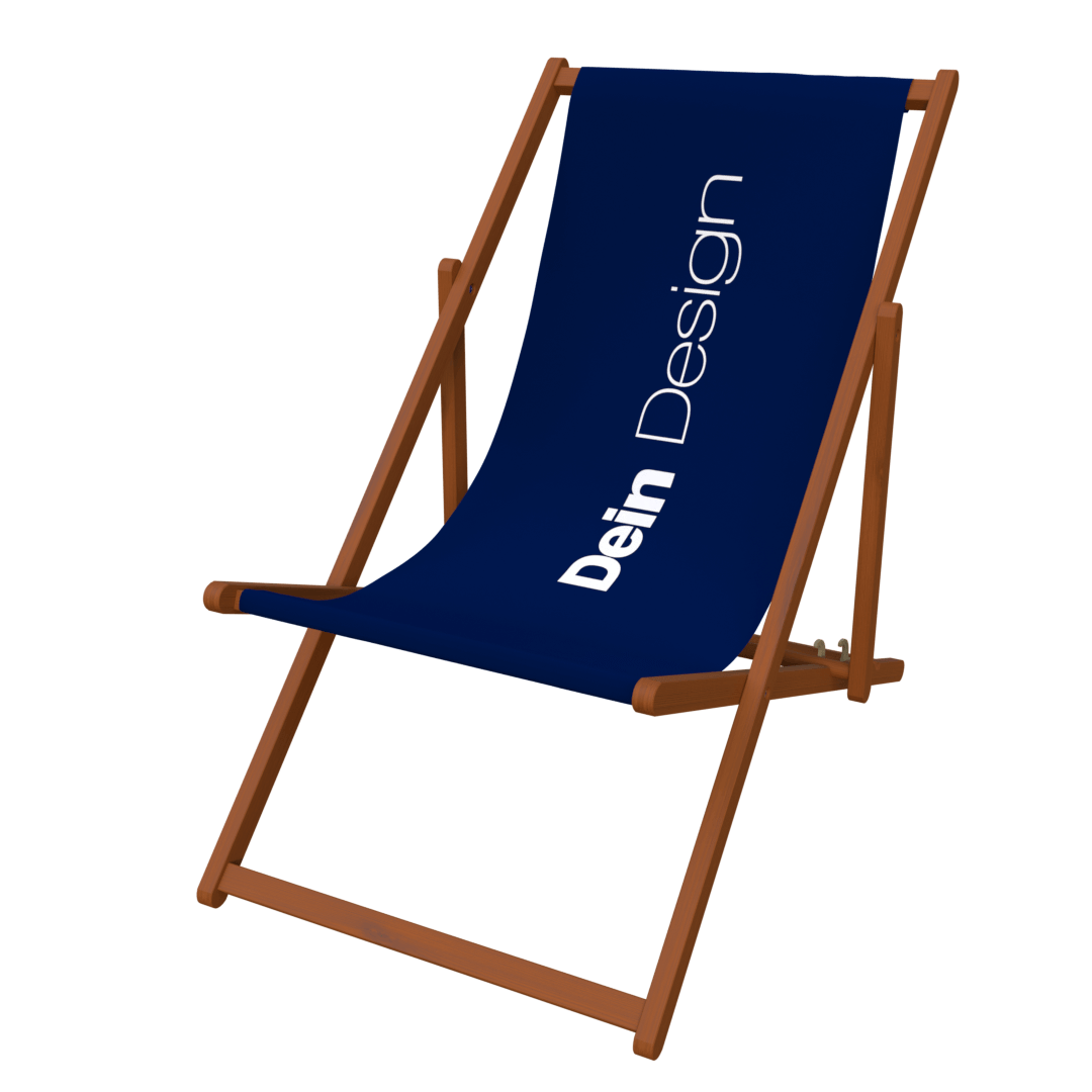 Liegestuhl mit Druck (mit FSC-Zertifikat)