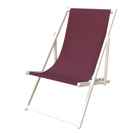 Liegestuhl mit Druck (mit FSC-Zertifikat)