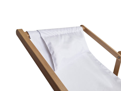 Profi Holz-Liegestuhl „Solid“ – individuell bedruckt & extra stabil