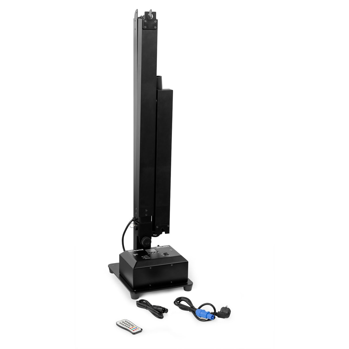 Mobiler Akku-Lichtmast mit LED-Spots