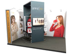 Messestand 4x3 m mit Sitzecke PremiumFrame B6