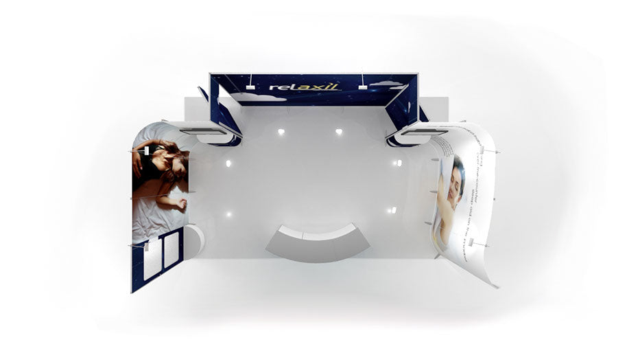 Messestand 6x4 zum selbst aufbauen