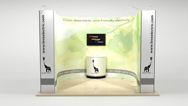 Messestand flexibel 3x3m