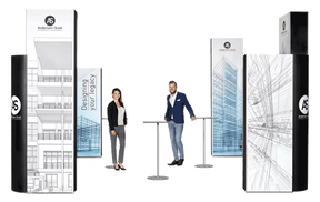Messestand transportabel 4x4m kaufen – Messe-Shop24.de
