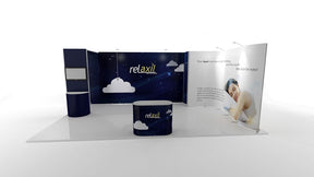Mobiler Messestand 4x6 Eckstand kaufen – Messe-Shop24.de
