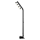 Mobiler Akku-Lichtmast mit LED-Spots