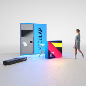 Modulap ONE LED Infostand Set X-01 kaufen – Messe-Shop24.de