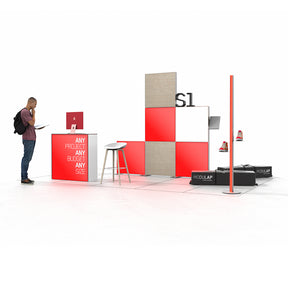 Modulap ONE LED Messestand Set H-07 kaufen – Messe-Shop24.de