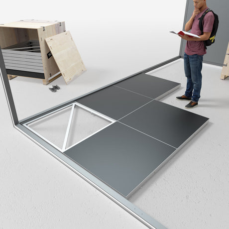 Modulap One Bodenbelag – Detailansicht